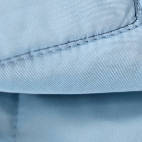 Merona Reversable Olive Green and Baby Blue Quilt Zipper Vest Size:XXL - Picture 9 of 11